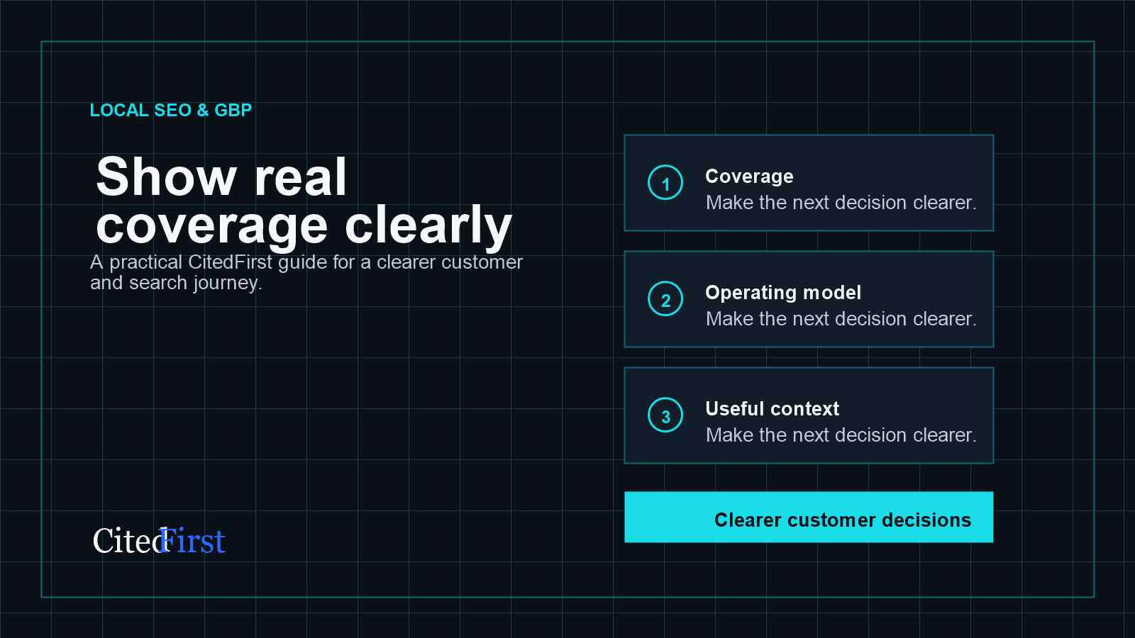 How to Describe a Service Area Online Without Making False Local Claims decision framework