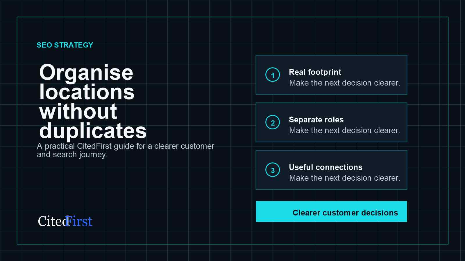 Multi-Location Service Business Website Structure: A Clearer Way to Organise It decision framework